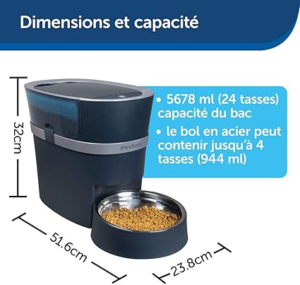 Distributeur de Croquettes Automatique Connecté